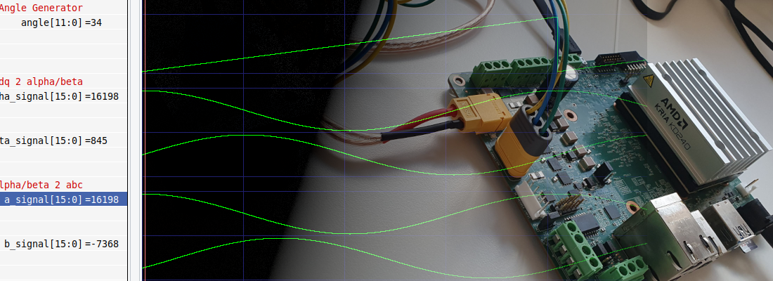 BLDC motor control with the KD240