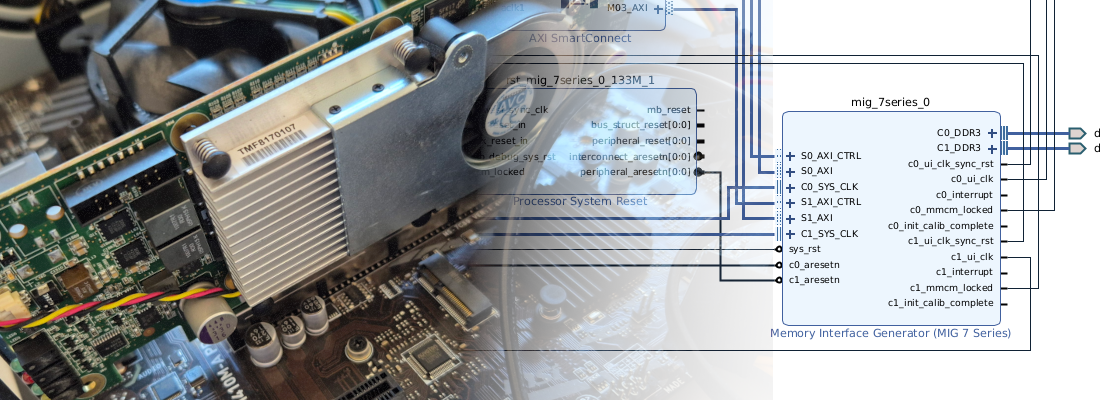 Streaming data to DDR memory from PL. HW design.