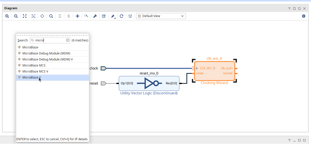 Insert MicroBlaze-V on Spartan UltraScale+ SCU35 Add the MicroBlaze-V (RISC-V) soft core in Vivado IP Integrator