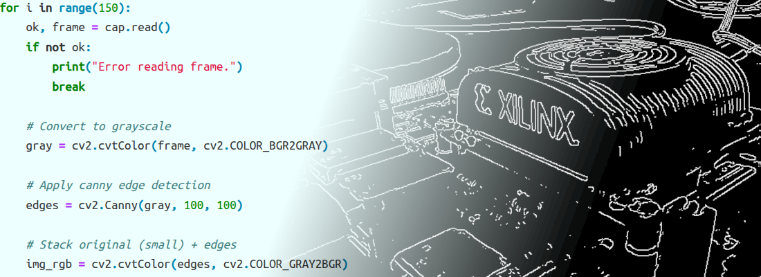 KR260 video capture with Jupyter + Python (libGL Mesa)