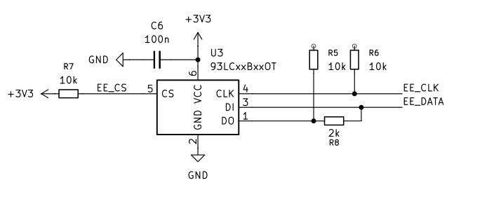 EEPROM schematics