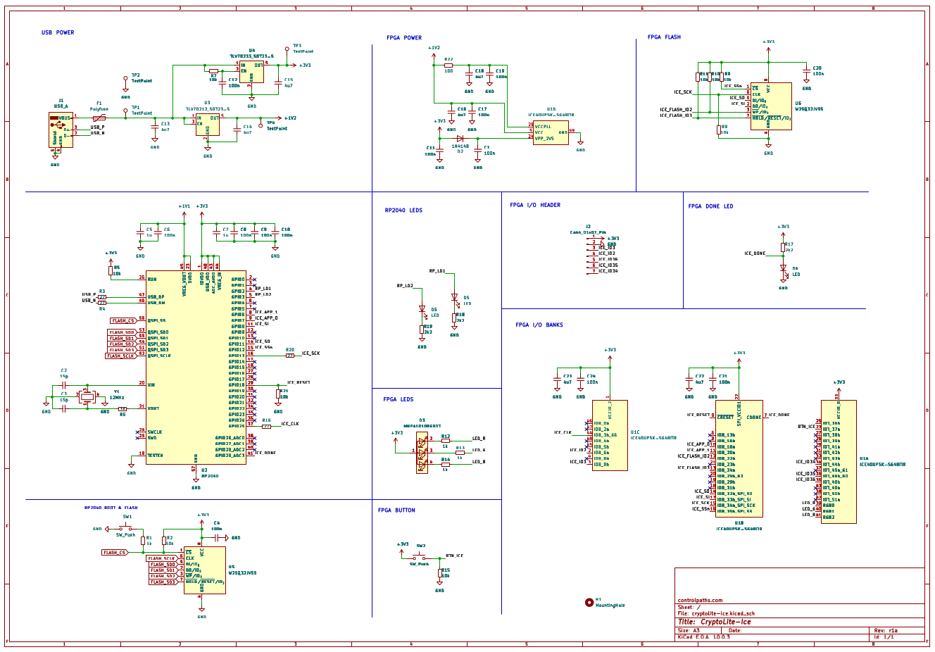 CryptoliteICE schematics